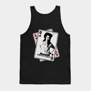 Retro Emmylou Harris Card Style Tank Top